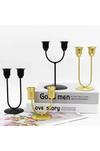 U-shaped candle holder
