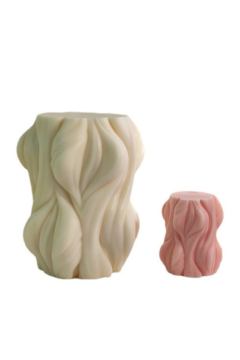 geometric candle shape
