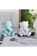 Bear-shaped candle mold