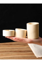 Wood Candle Holder