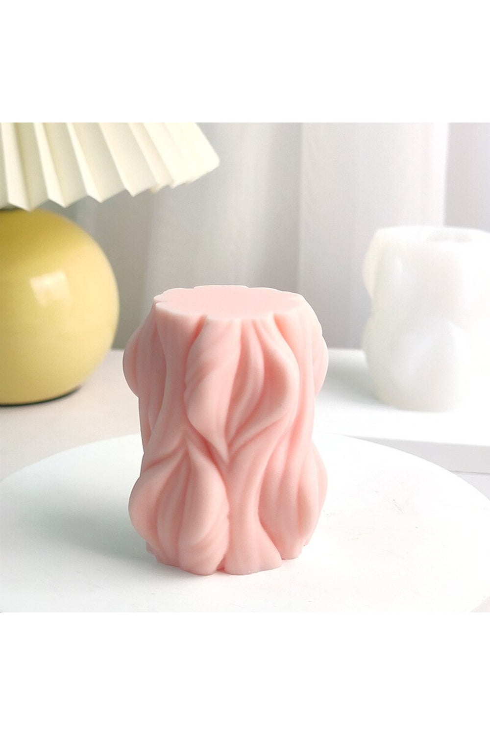 geometric candle shape