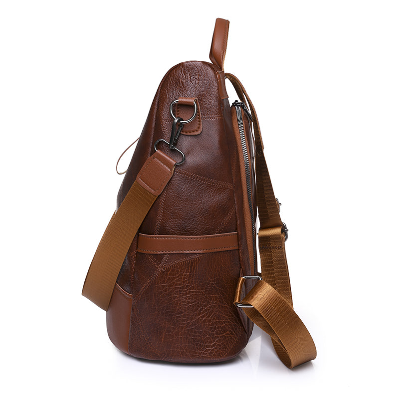 Sylis | Rugged Leather Backpack