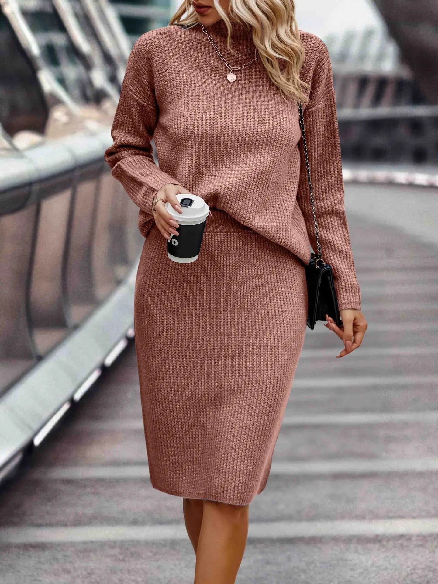 Sylis | 2 Piece Set Including a Sweater and a Skirt