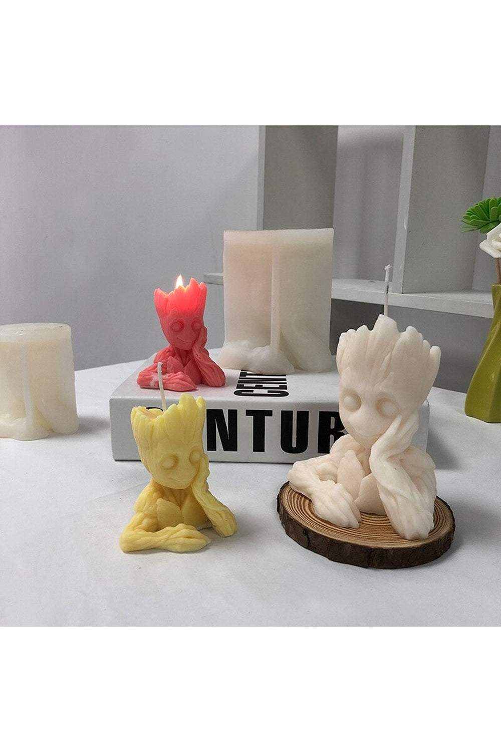 Baum Mann Candle Shape