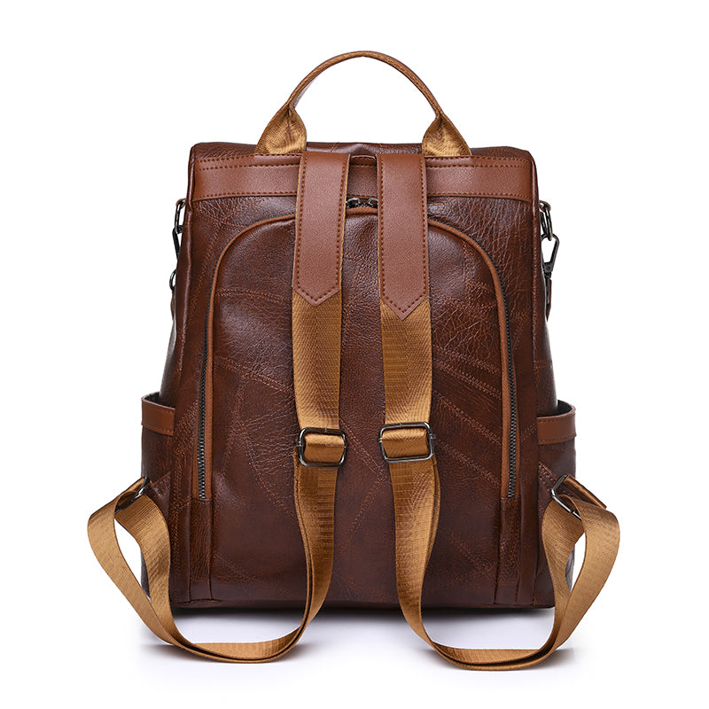 Sylis | Rugged Leather Backpack