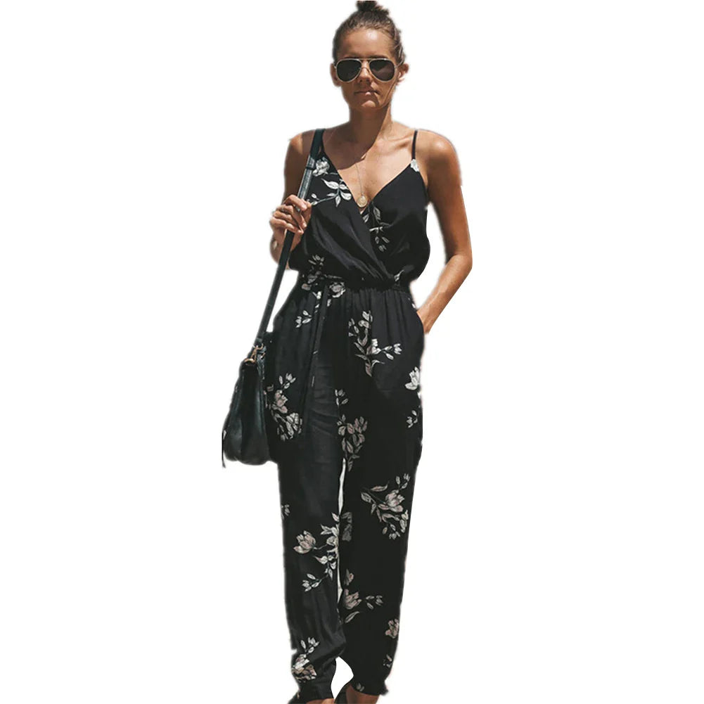 Sylis | Chic Jumpsuit Romper Printed