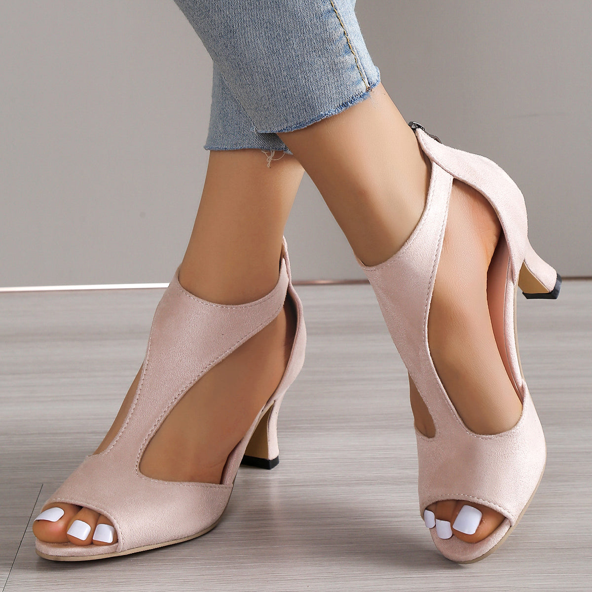 Sylis | Plain High Heel Sandals