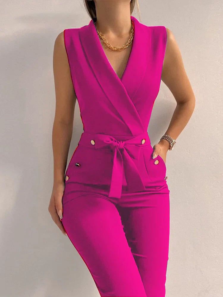 Sylis | Chic Jumpsuit V-neck