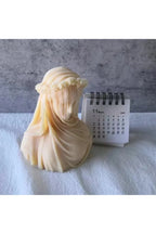Portrait sculpture candle mold DIY