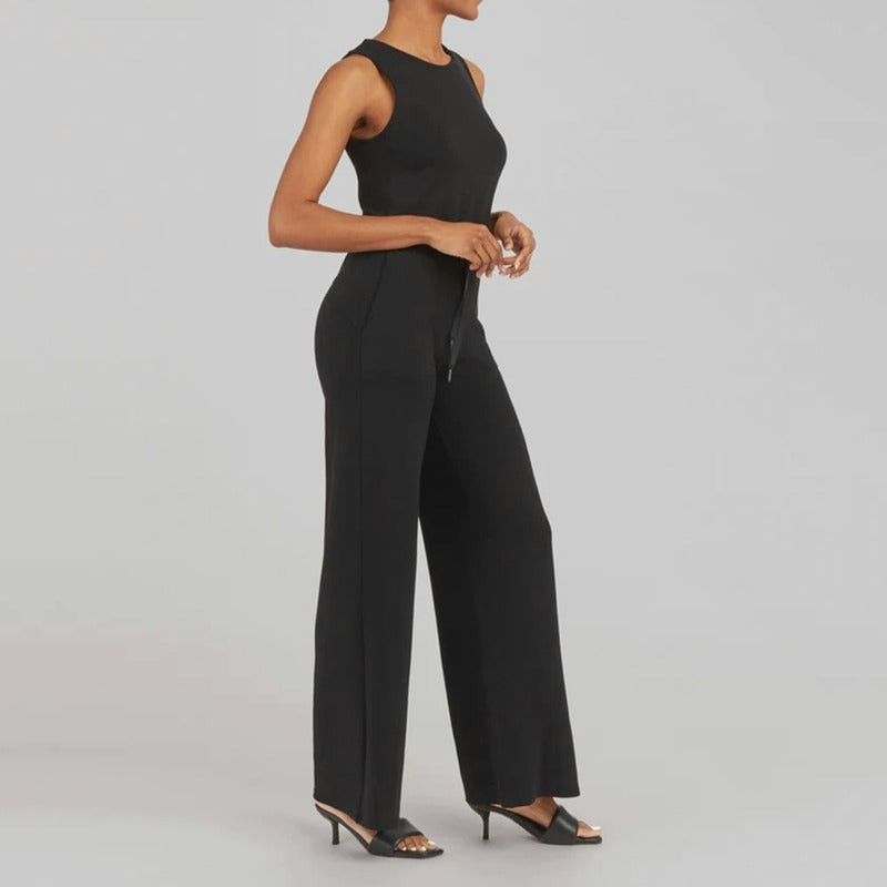 Sylis | Air Essentials Sleeveless Plain Jumpsuit