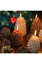 Christmas candle shape