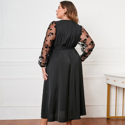 Sylis | Black Dress Plus Size