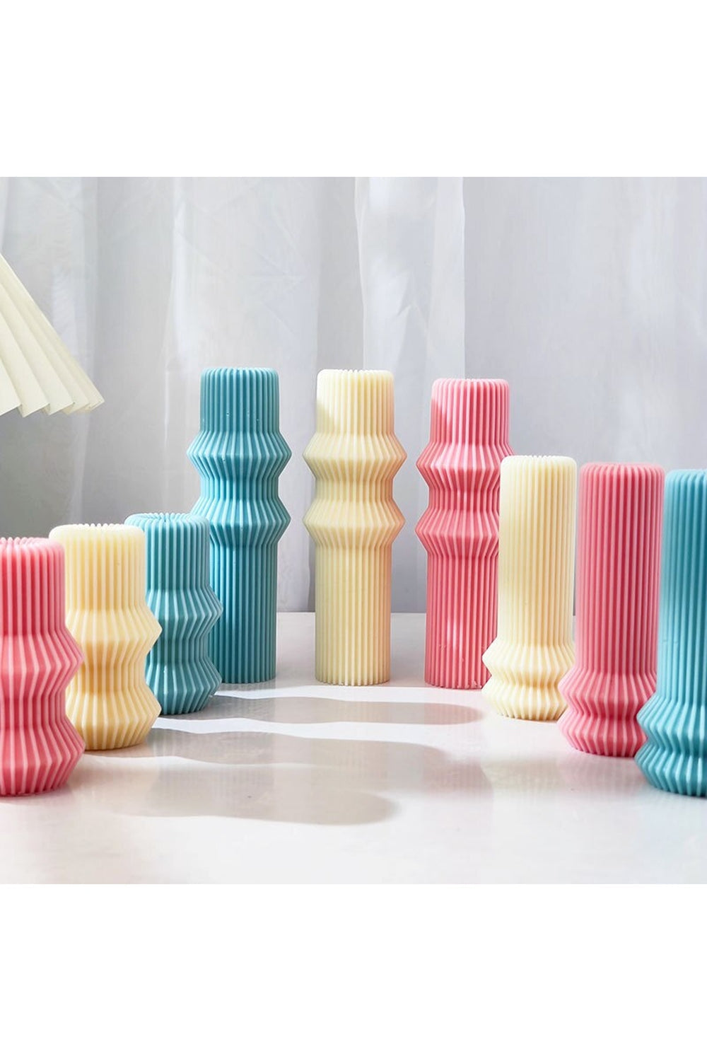 Roman column candle shape