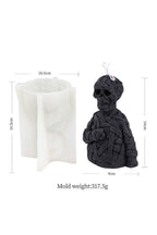 Skull Scary Candle Shape