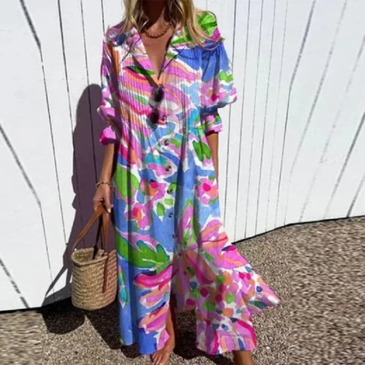 Sylis | Vibrant Boho Dress