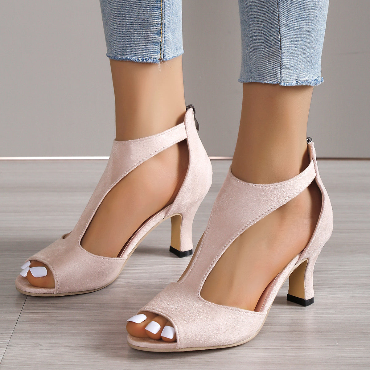 Sylis | Plain High Heel Sandals