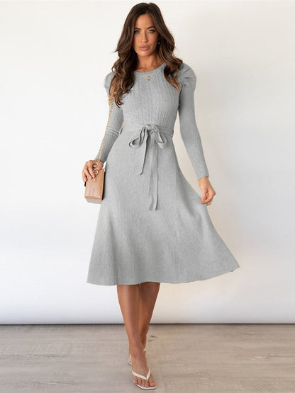 Sylis | Knit midi dress