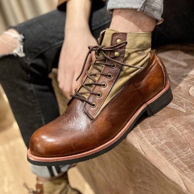 Sylis of genuine leather