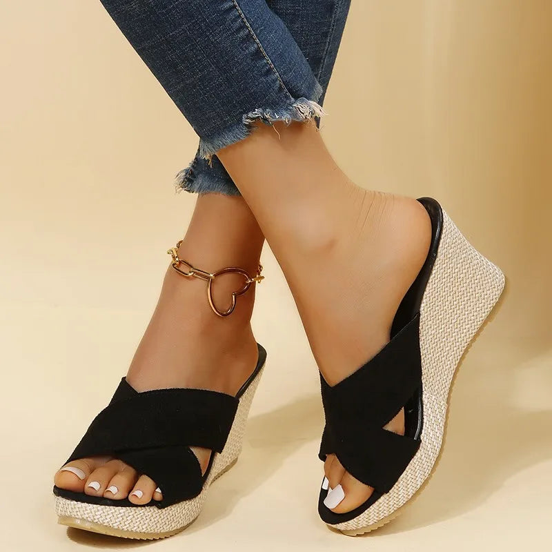 Sylis | Chic Wedge Sandals