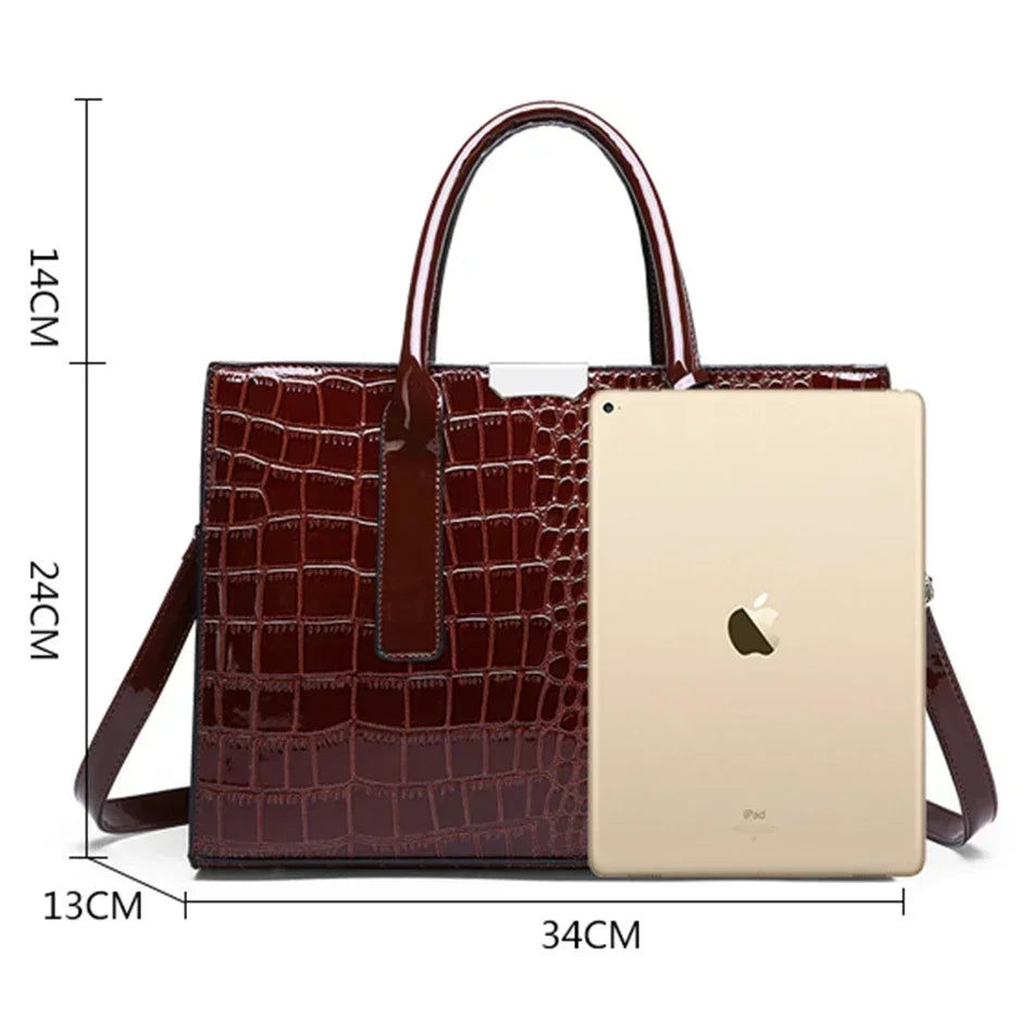 Sylis | Trendy Designer Croco Handbag