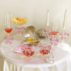 Glass Bow Candleholder