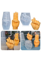 Finger candle shape DIY