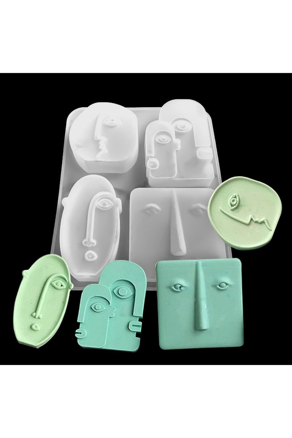 Face Shaped Candle Mold