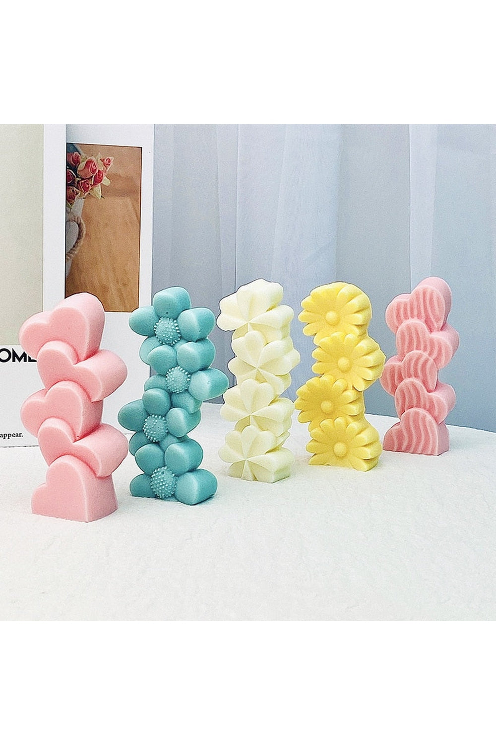 inspired candle shape set