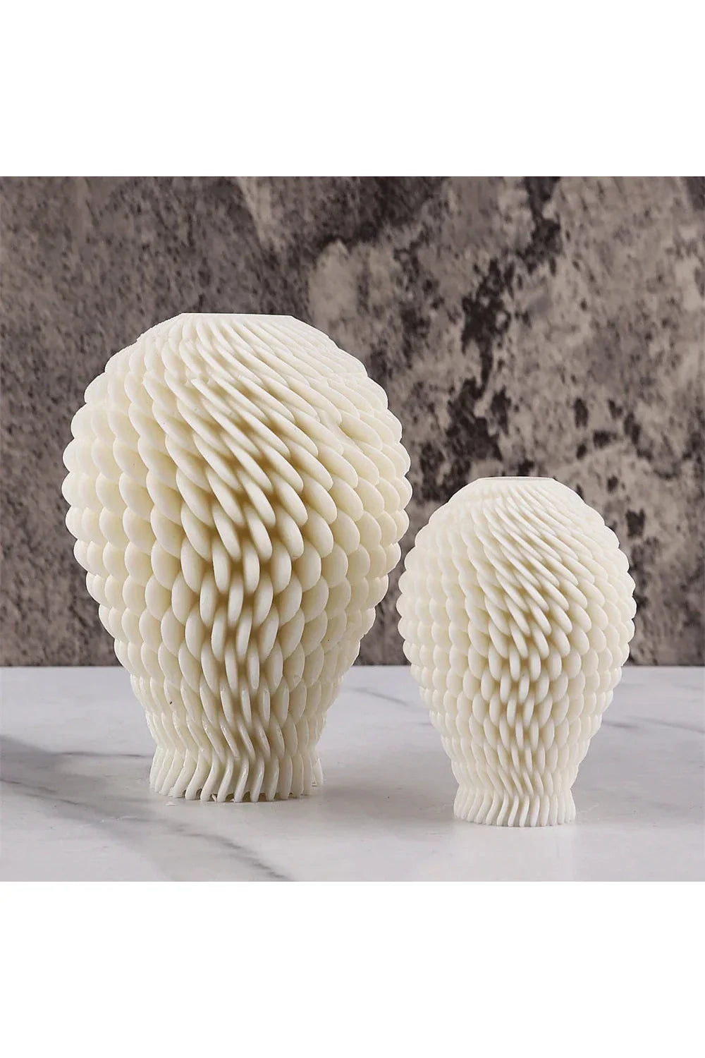 Ball candle form DIY