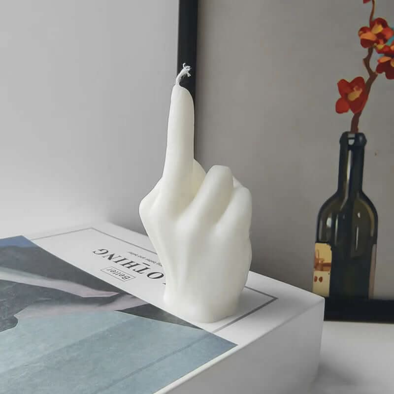 Hand Gesture Candle – Scented Soy Wax Decoration