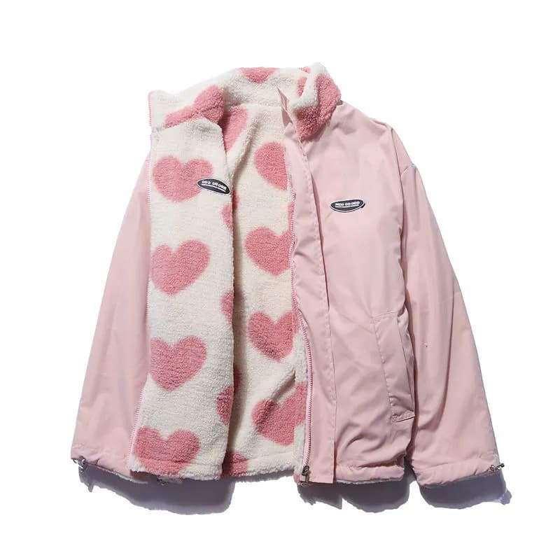 Sylis | Heart-Lined Reversible Jacket