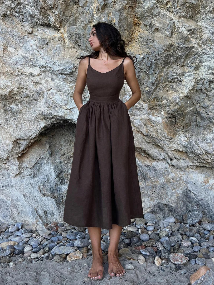 Sylis | Elegant Luxurious Sundress Summer