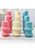 Roman column candle mold DIY