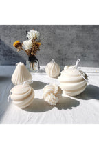 geometric candle shape