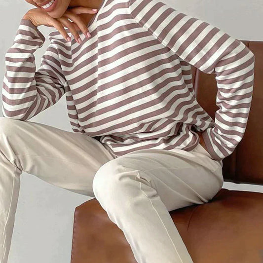 Sylis | Striped Long-Sleeve Shirt