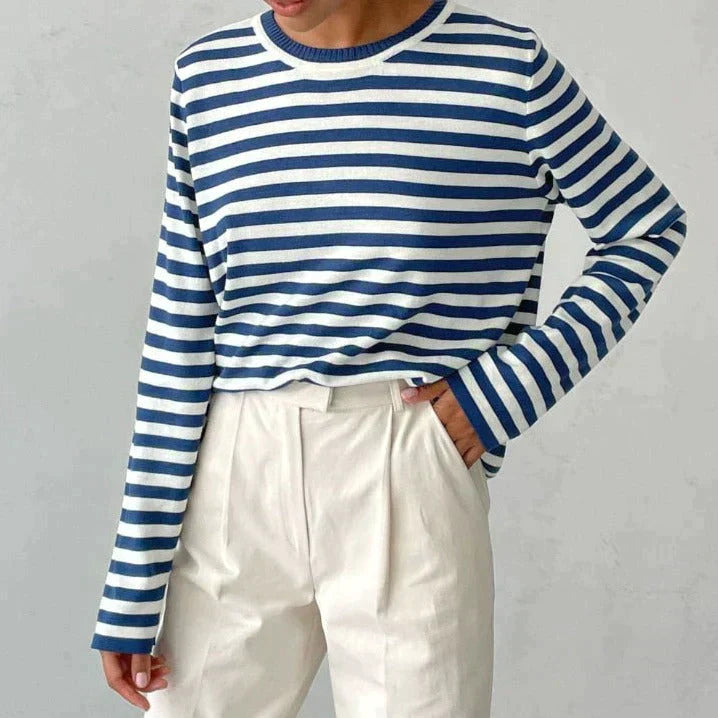 Sylis | Striped Long-Sleeve Shirt