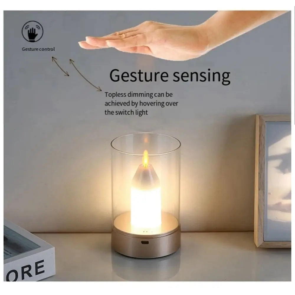 Smart Sensor Hover LED Flameless Candle Lamp