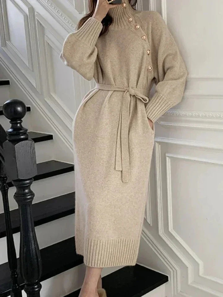 Sylis - Elegant sweater dress