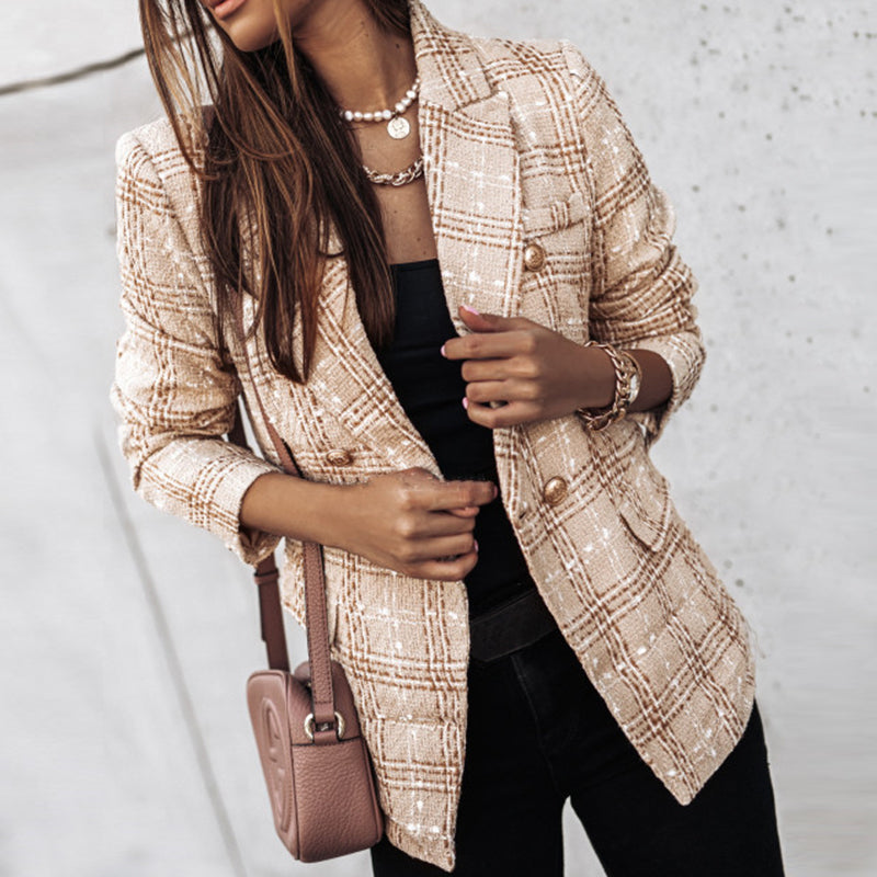 Sylis | Stylish Checked Blazer