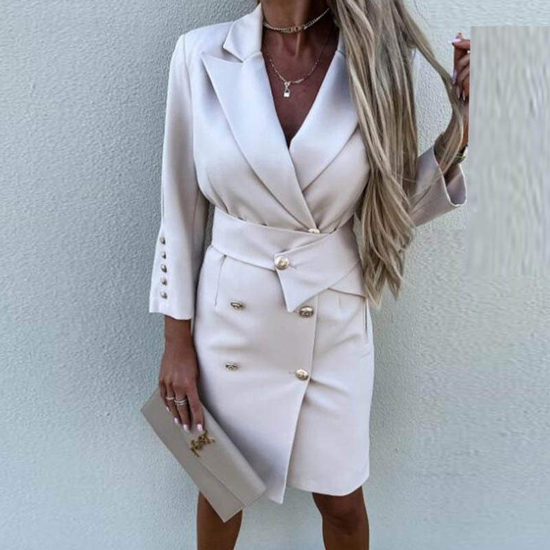 Sylis | Double breasted blazer dress