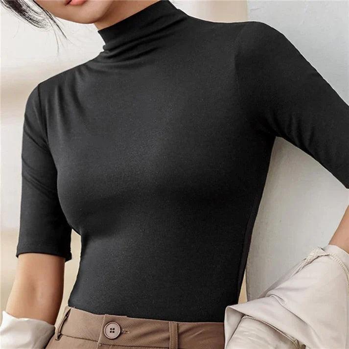 Sylis | Ultra-fine Seamless Turtleneck Sweater