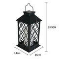 Vintage Outdoor Solar Candle Lantern