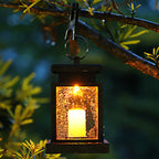 Modern Solar Star Candle ABS Waterproof LED Outdoor Lights