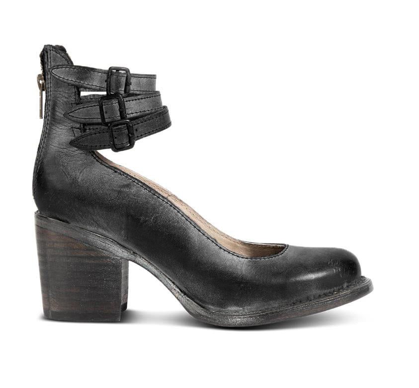 Sylis | Strapped Block Heel Shoes