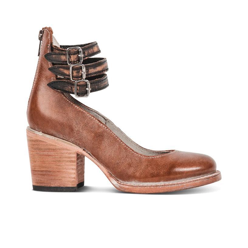 Sylis | Strapped Block Heel Shoes