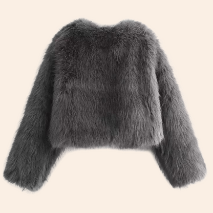 Sylis | Short winter jacket in faux fur