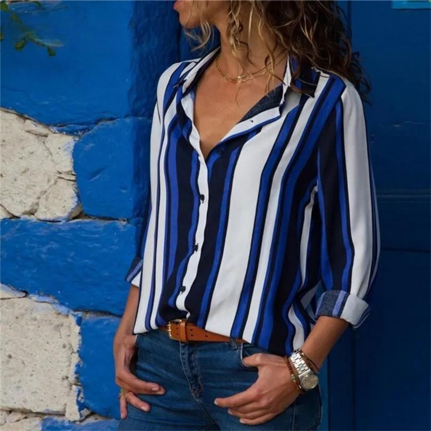 Sylis - Striped Casual