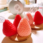 Charming Strawberry Soy Wax Scented Candles - Aromatherapy & Decorative