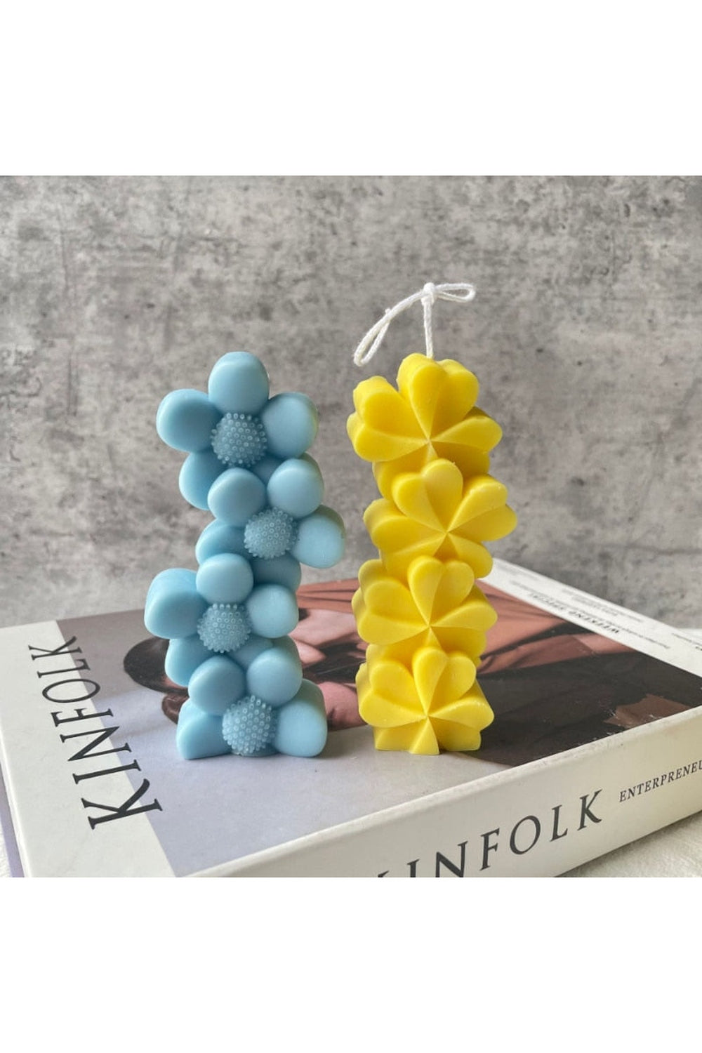 inspired candle shape set