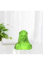 Portrait sculpture candle mold DIY